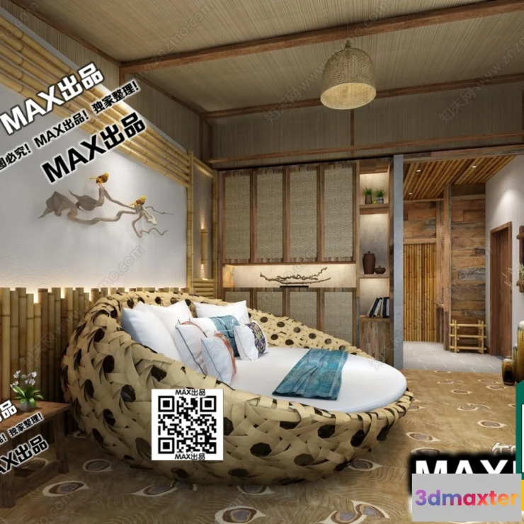 1249940 - 3D SCENES - WABI SABI STYLE - VRAY  CORONA - 3D MODEL - 6094