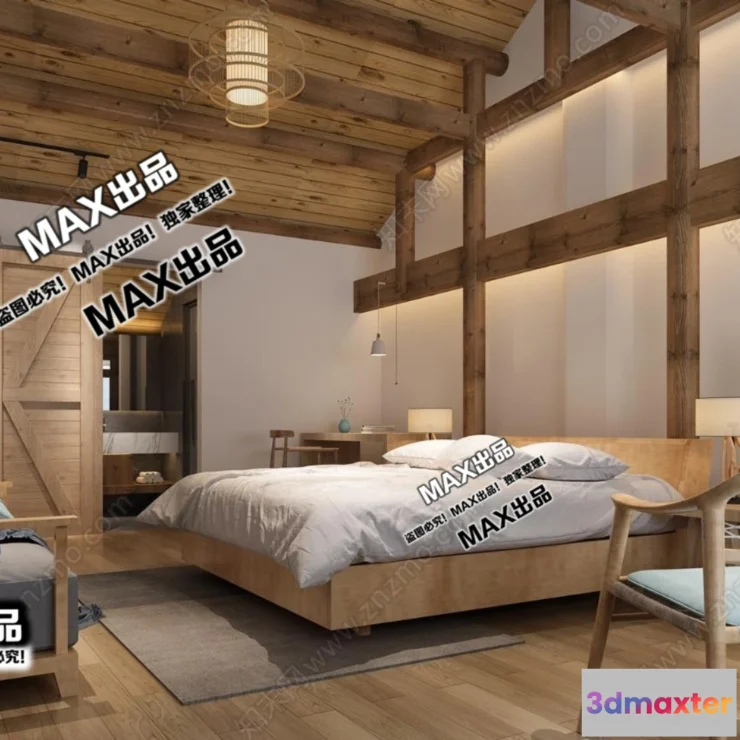 1249946 - 3D SCENES - WABI SABI STYLE - VRAY  CORONA - 3D MODEL - 6097