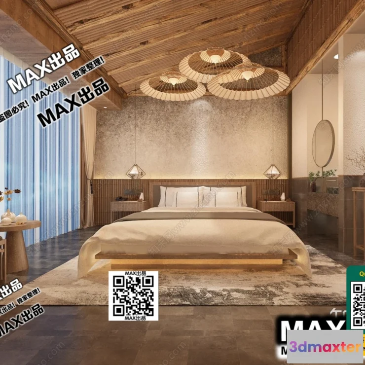 1249954 - 3D SCENES - WABI SABI STYLE - VRAY  CORONA - 3D MODEL - 6101