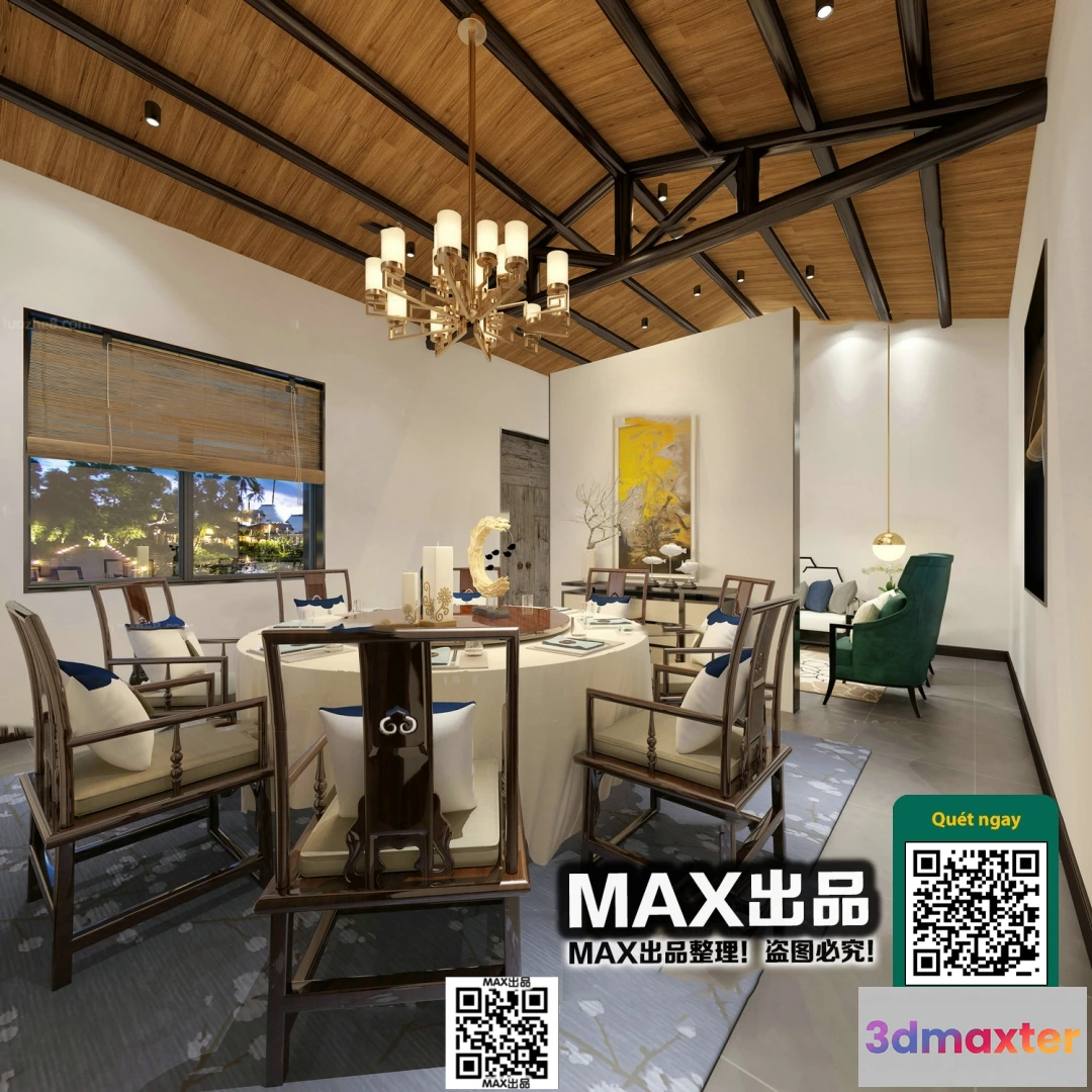 1249972 - 3D SCENES - WABI SABI STYLE - VRAY  CORONA - 3D MODEL - 6110