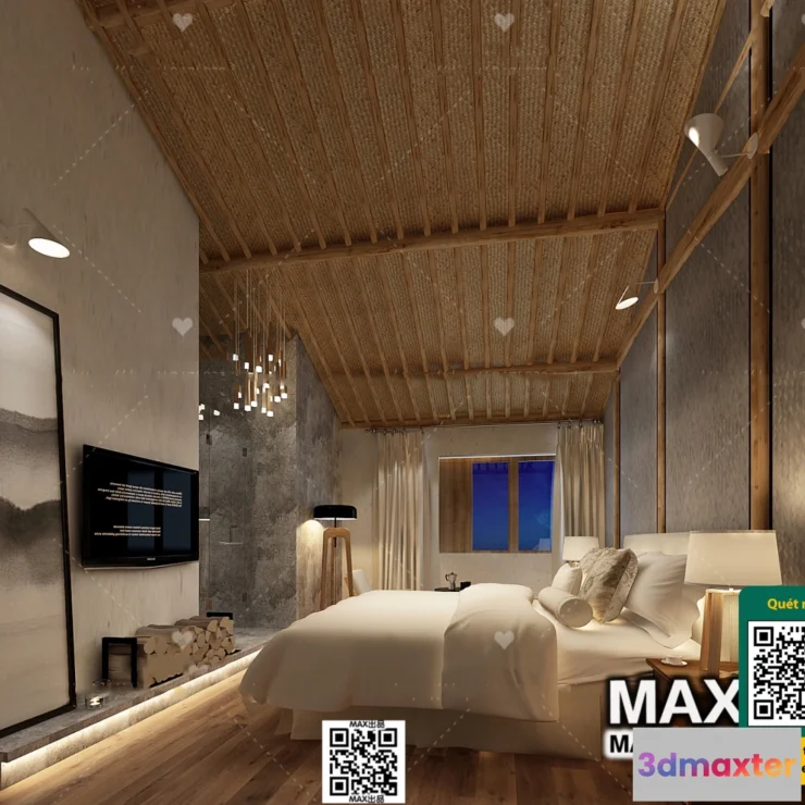 1249998 - 3D SCENES - WABI SABI STYLE - VRAY  CORONA - 3D MODEL - 6123