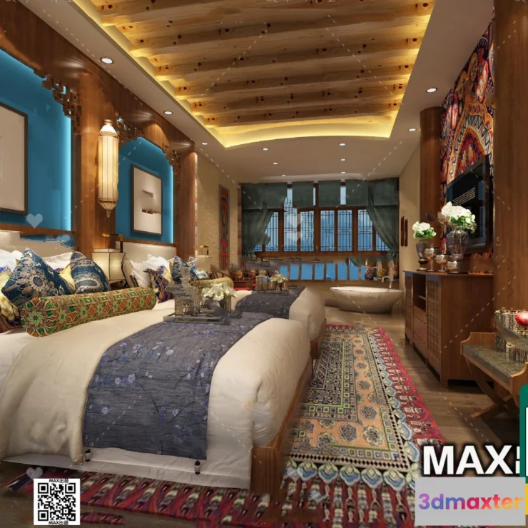 1250004 - 3D SCENES - WABI SABI STYLE - VRAY  CORONA - 3D MODEL - 6126