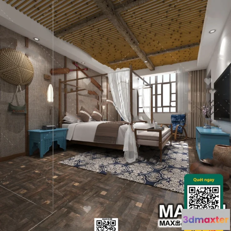 1250048 - 3D SCENES - WABI SABI STYLE - VRAY  CORONA - 3D MODEL - 6148