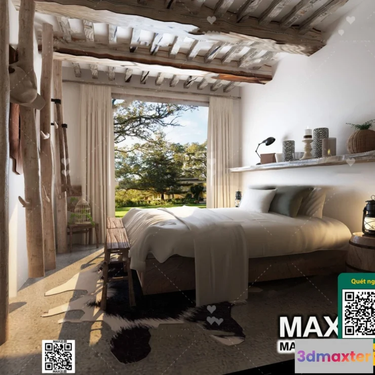 1250050 - 3D SCENES - WABI SABI STYLE - VRAY  CORONA - 3D MODEL - 6149