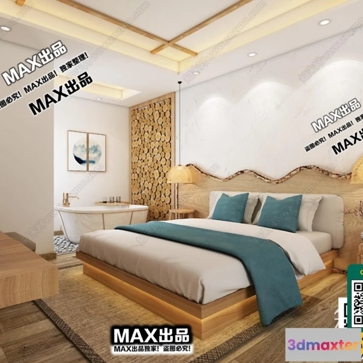 1250080 - 3D SCENES - WABI SABI STYLE - VRAY  CORONA - 3D MODEL - 6164