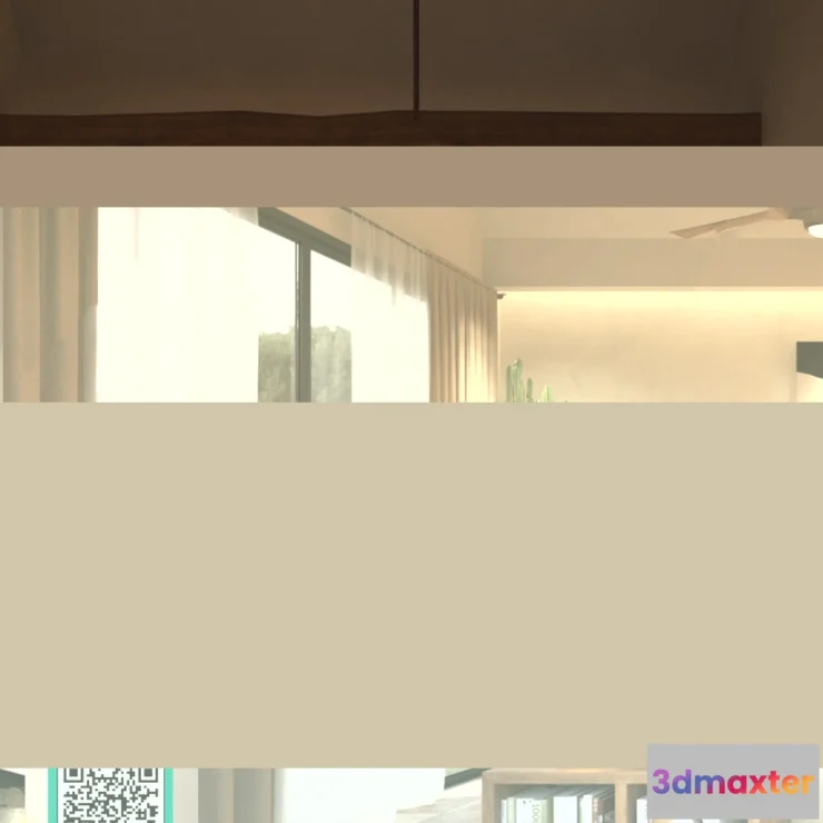 1250100 - 3D SCENES - WABI SABI STYLE - VRAY  CORONA - 3D MODEL - 6174