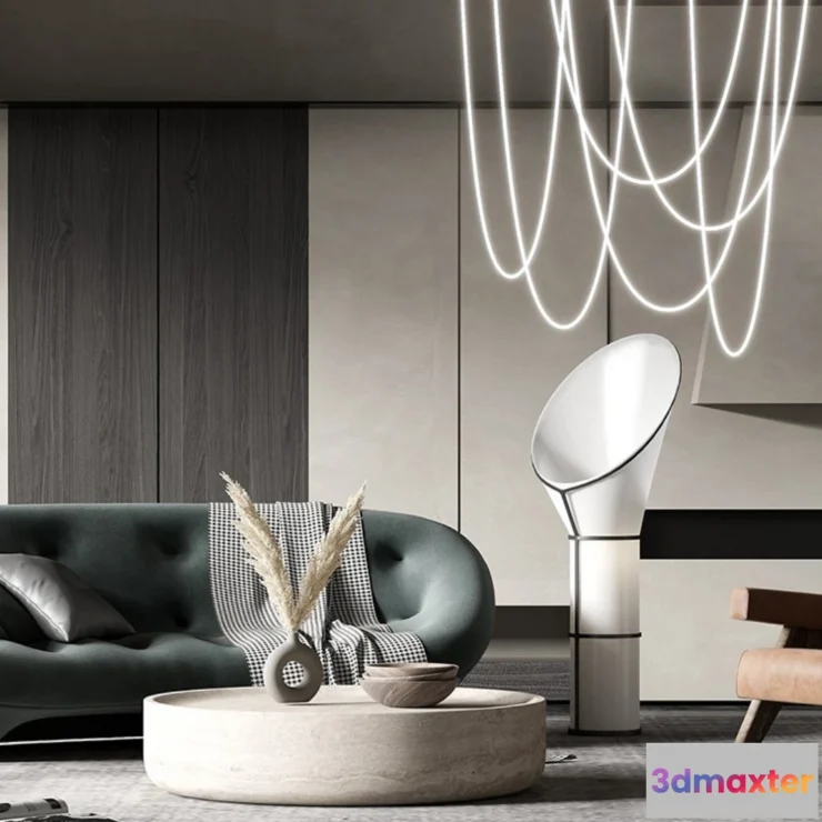 1250160 - 3D SCENES - WABI SABI STYLE - VRAY  CORONA - 3D MODEL - 6204