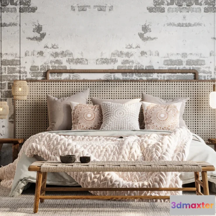 1250180 - 3D SCENES - WABI SABI STYLE - VRAY  CORONA - 3D MODEL - 6214