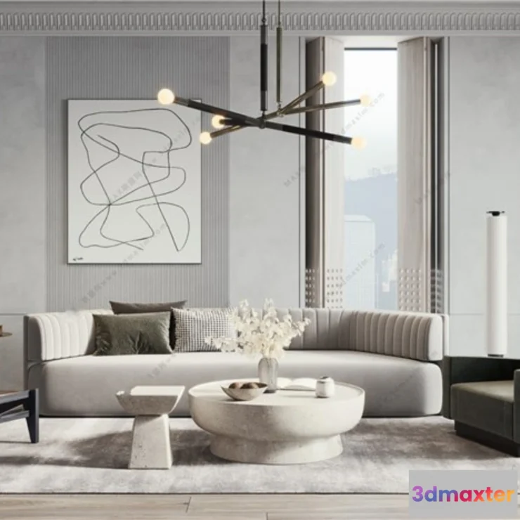 1250190 - 3D SCENES - WABI SABI STYLE - VRAY  CORONA - 3D MODEL - 6219