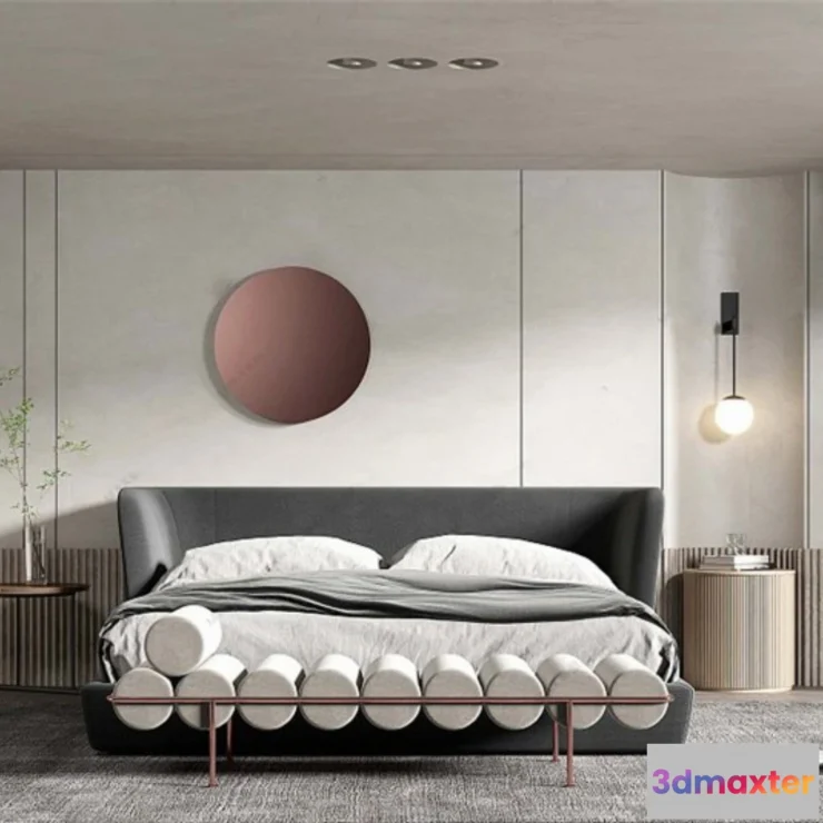 1250200 - 3D SCENES - WABI SABI STYLE - VRAY  CORONA - 3D MODEL - 6224