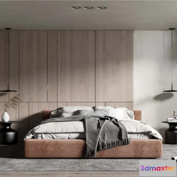 1250208 - 3D SCENES - WABI SABI STYLE - VRAY  CORONA - 3D MODEL - 6228