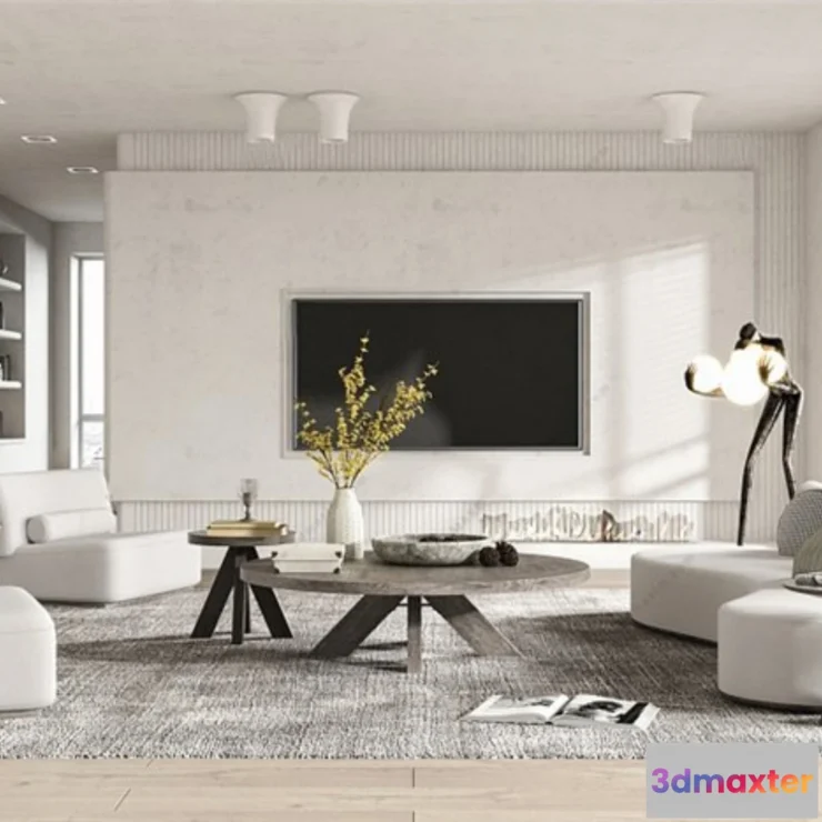 1250216 - 3D SCENES - WABI SABI STYLE - VRAY  CORONA - 3D MODEL - 6232