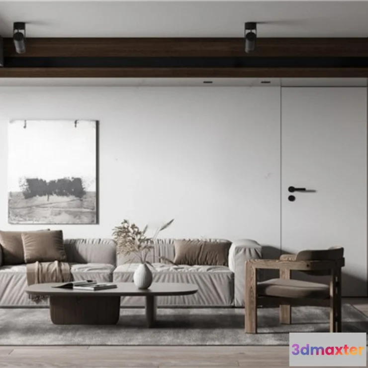 1250218 - 3D SCENES - WABI SABI STYLE - VRAY  CORONA - 3D MODEL - 6233