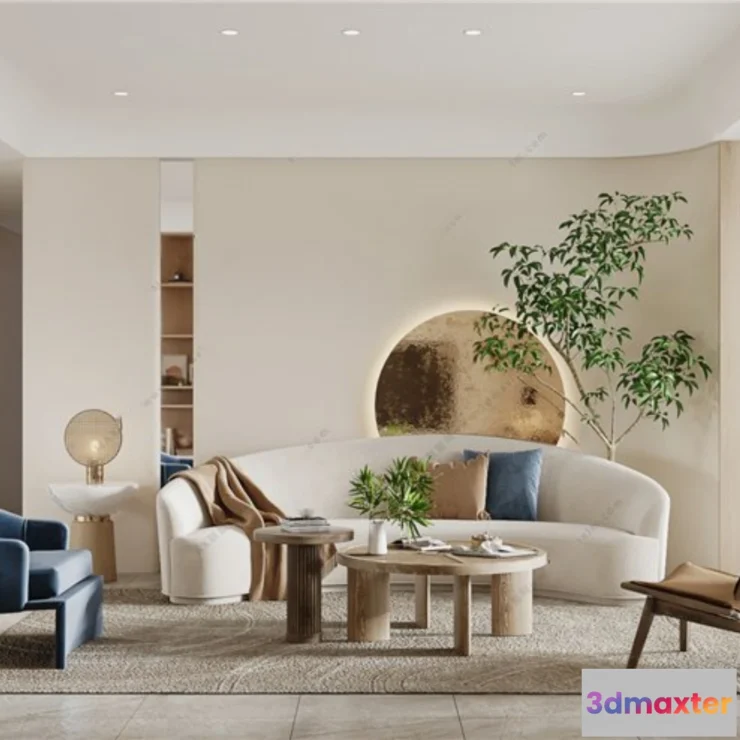 1250236 - 3D SCENES - WABI SABI STYLE - VRAY  CORONA - 3D MODEL - 6242