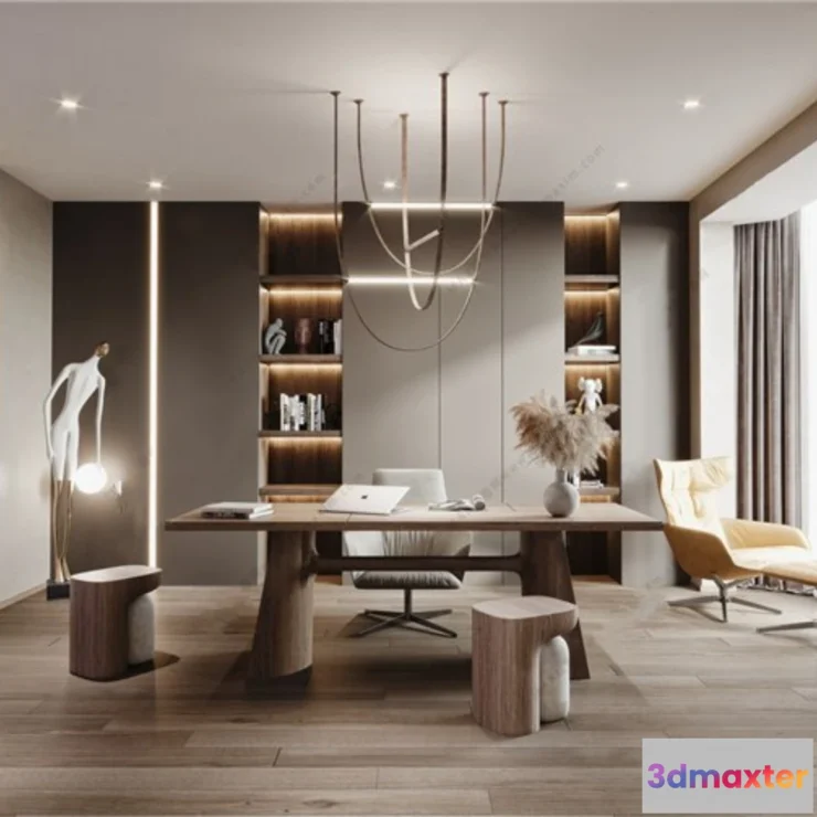 1250248 - 3D SCENES - WABI SABI STYLE - VRAY  CORONA - 3D MODEL - 6248