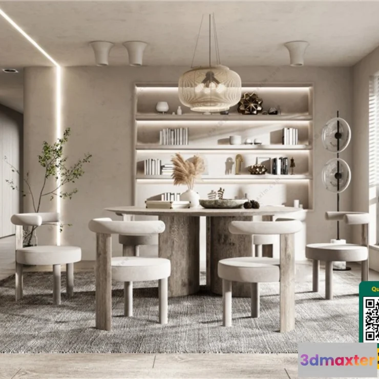 1250254 - 3D SCENES - WABI SABI STYLE - VRAY  CORONA - 3D MODEL - 6251