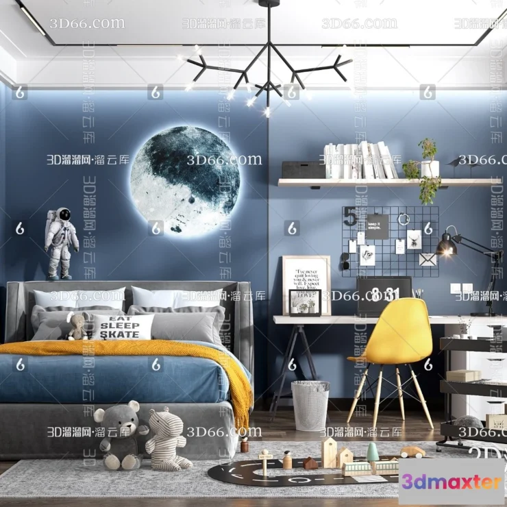 1110082 - Children Room 3D Scenes - 0317