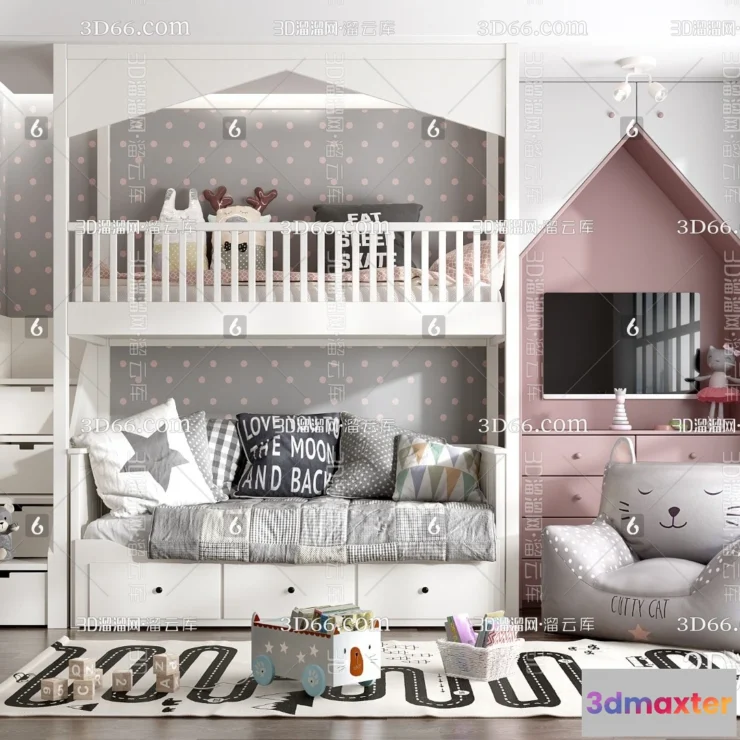 1110084 - Children Room 3D Scenes - 0318