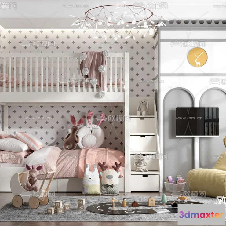 1110086 - Children Room 3D Scenes - 0319