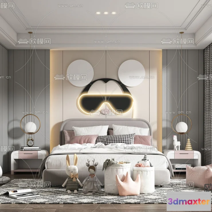 1110102 - Children Room 3D Scenes - 0327