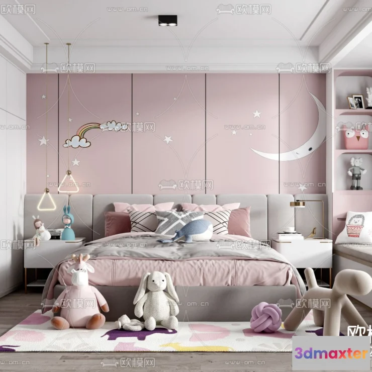 1110110 - Children Room 3D Scenes - 0331