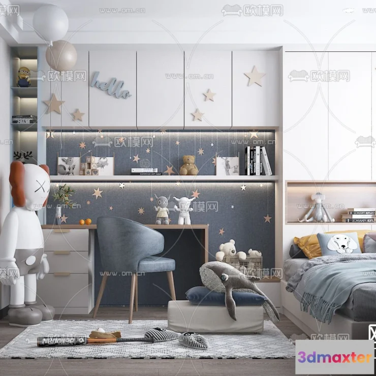 1110122 - Children Room 3D Scenes - 0337