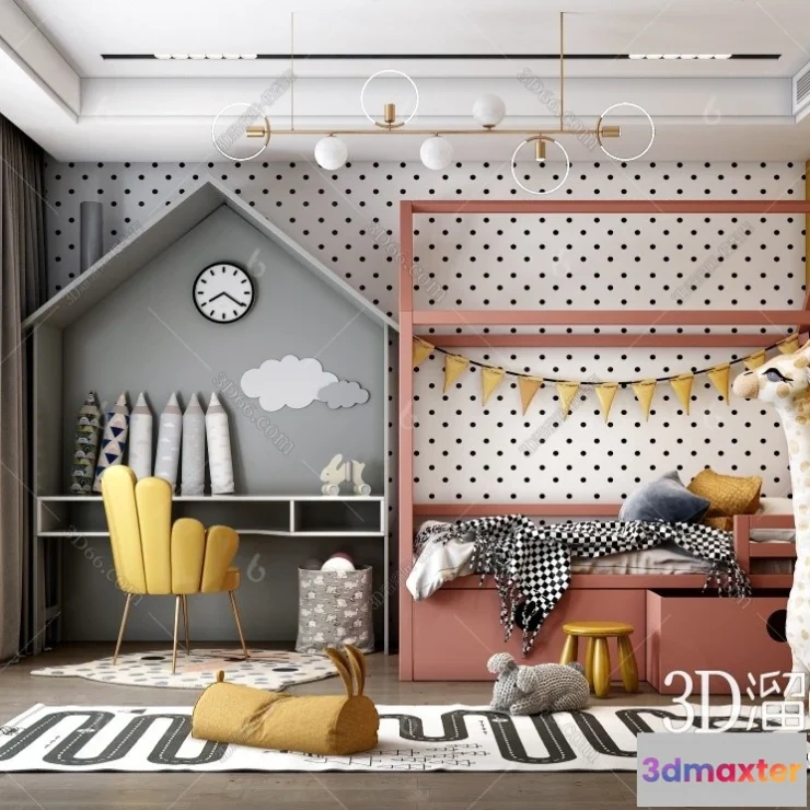 1110178 - Children Room 3D Scenes - 0365