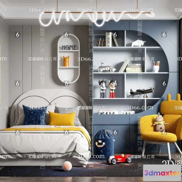 1110182 - Children Room 3D Scenes - 0367