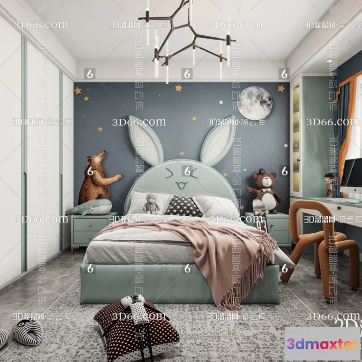 1110194 - Children Room 3D Scenes - 0373