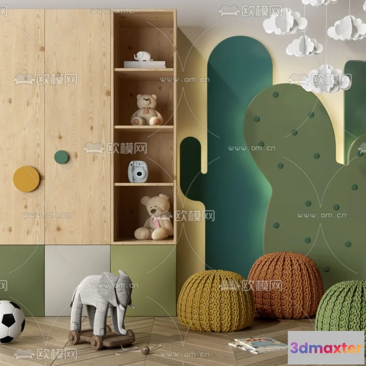 1110200 - Children Room 3D Scenes - 0376