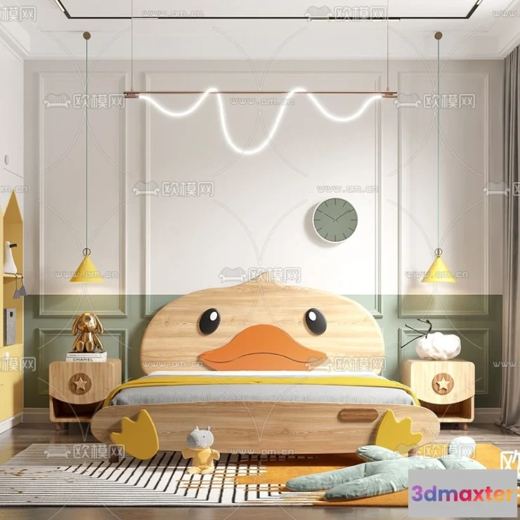 1110212 - Children Room 3D Scenes - 0382