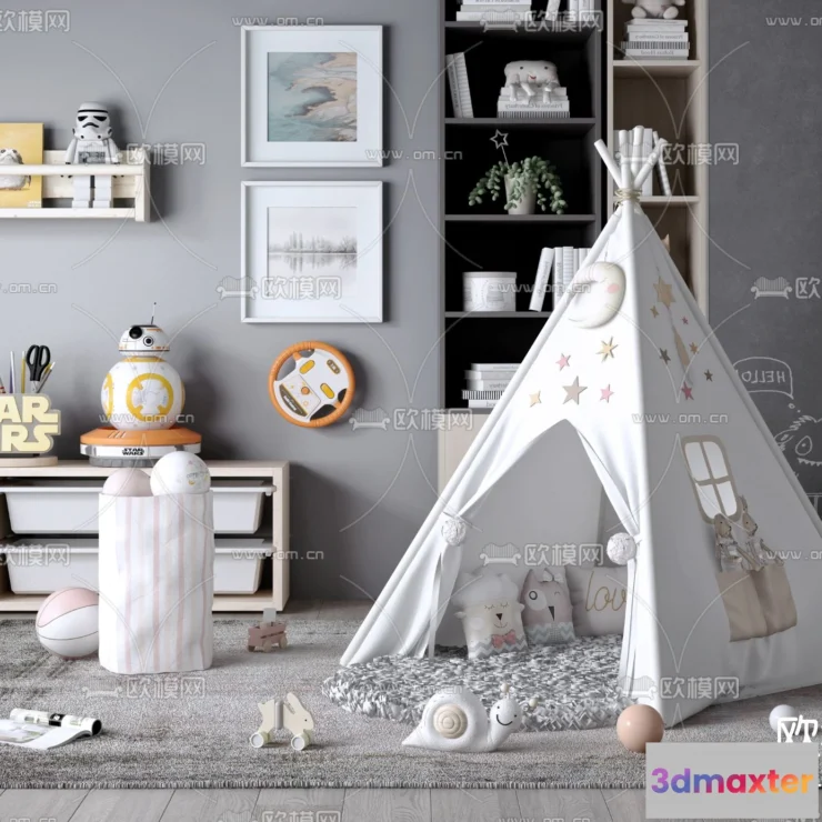 1110228 - Children Room 3D Scenes - 0390