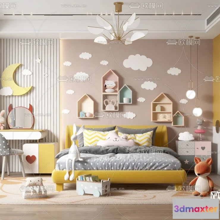 1110236 - Children Room 3D Scenes - 0394