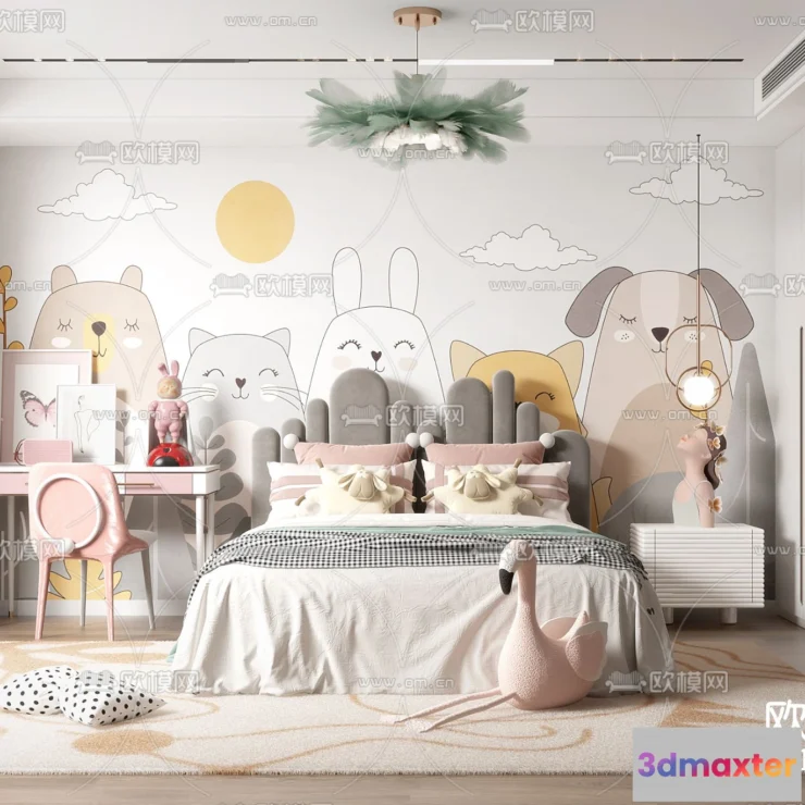 1110238 - Children Room 3D Scenes - 0395