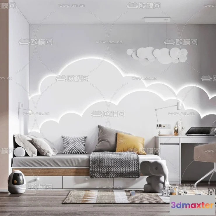 1110246 - Children Room 3D Scenes - 0399