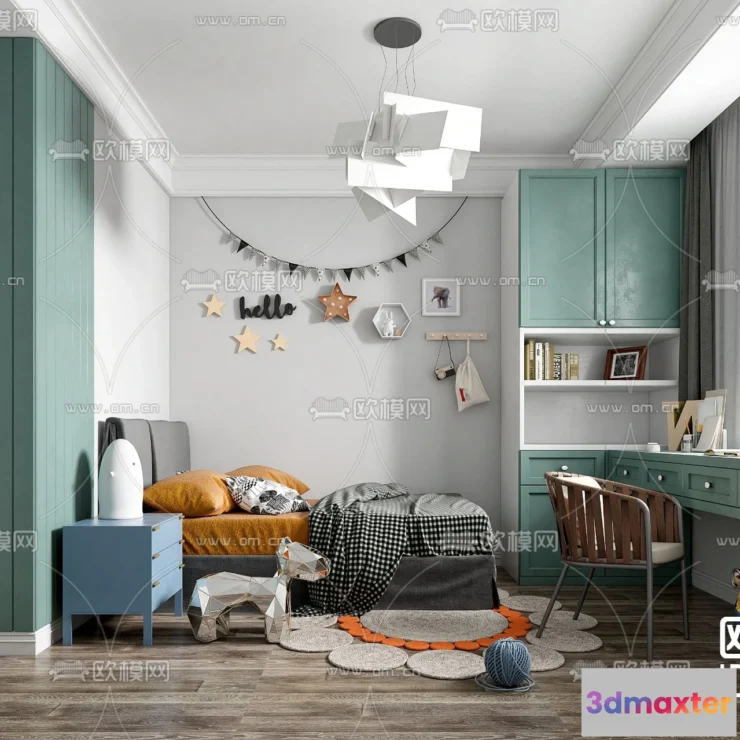 1110252 - Children Room 3D Scenes - 0402