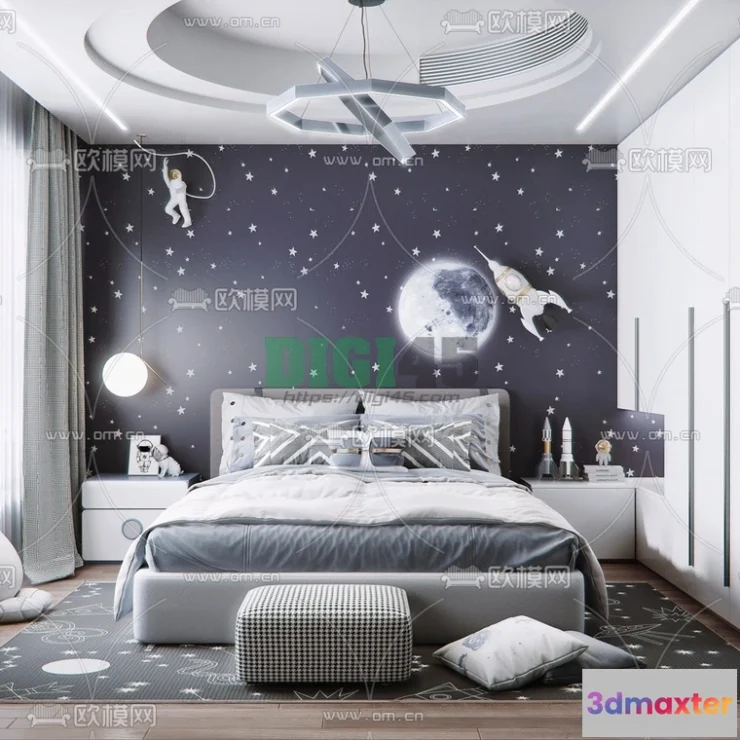 1111758 - Children Room 3D Scenes - 1154