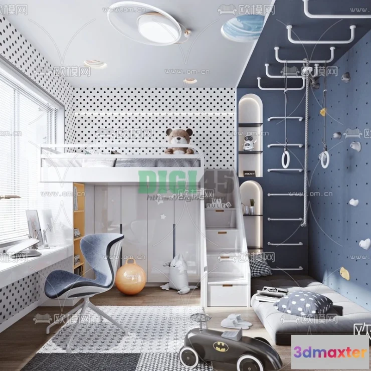 1111760 - Children Room 3D Scenes - 1155