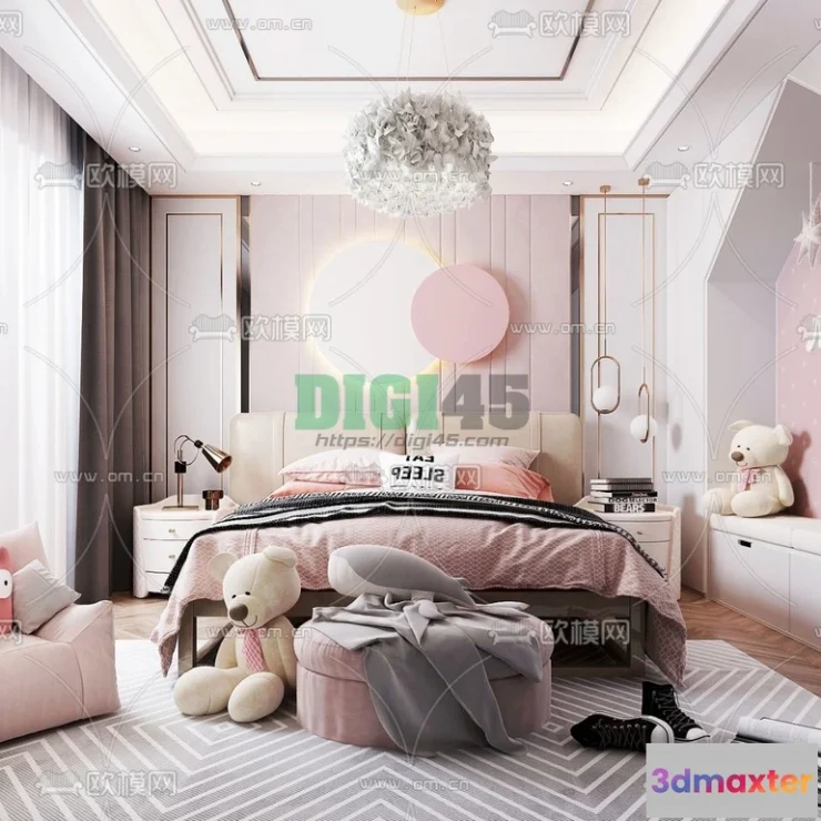 1111764 - Children Room 3D Scenes - 1157