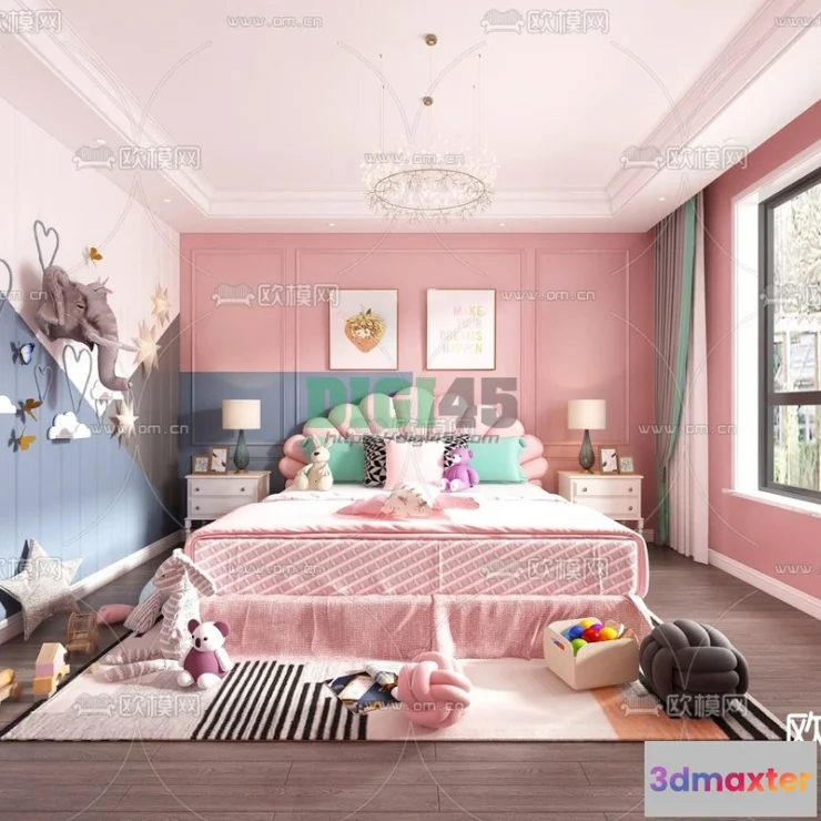 1111766 - Children Room 3D Scenes - 1158