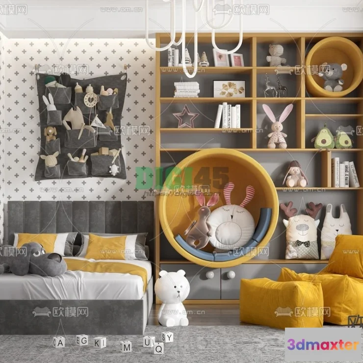 1111772 - Children Room 3D Scenes - 1161