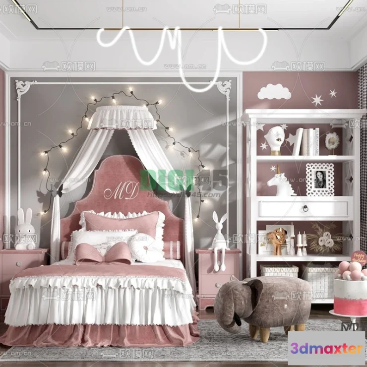 1111774 - Children Room 3D Scenes - 1162