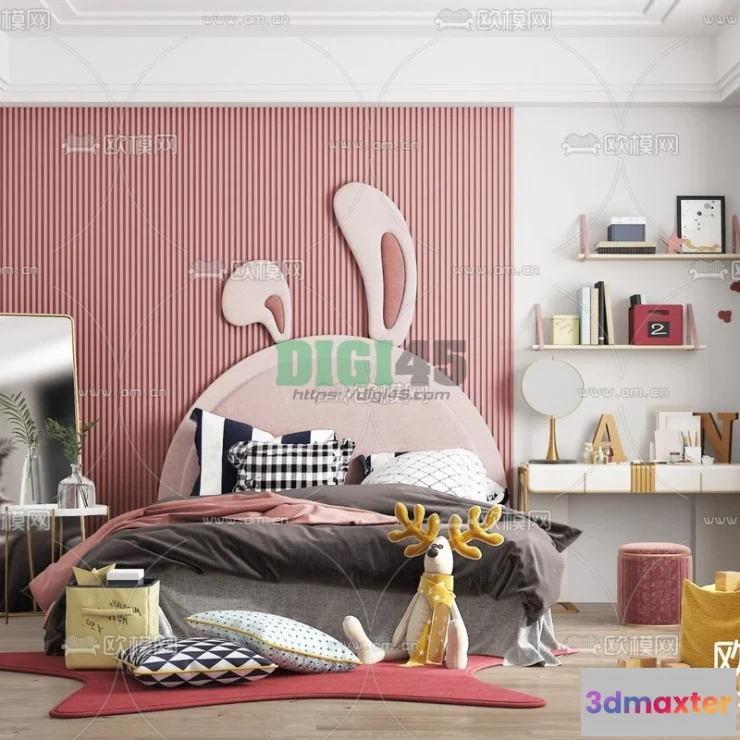 1111782 - Children Room 3D Scenes - 1166