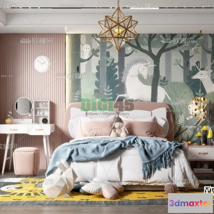 1111802 - Children Room 3D Scenes - 1176