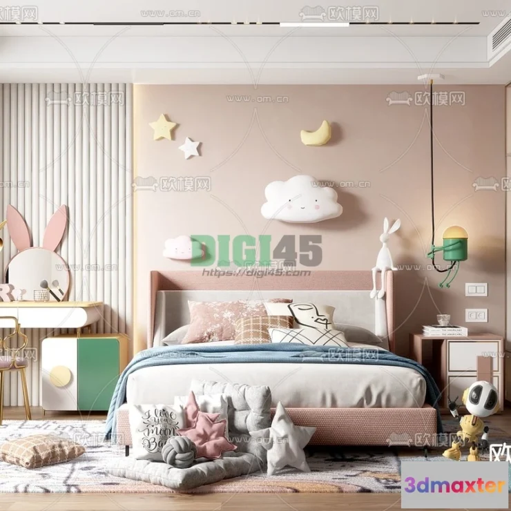 1111806 - Children Room 3D Scenes - 1178