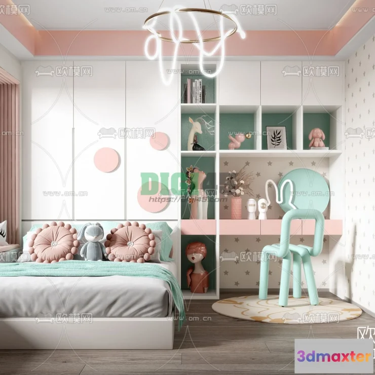 1111816 - Children Room 3D Scenes - 1183