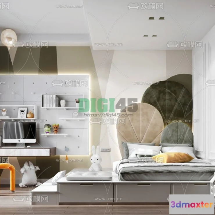 1111818 - Children Room 3D Scenes - 1184