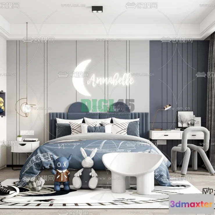 1111820 - Children Room 3D Scenes - 1185