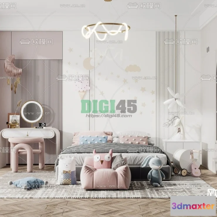 1111828 - Children Room 3D Scenes - 1189