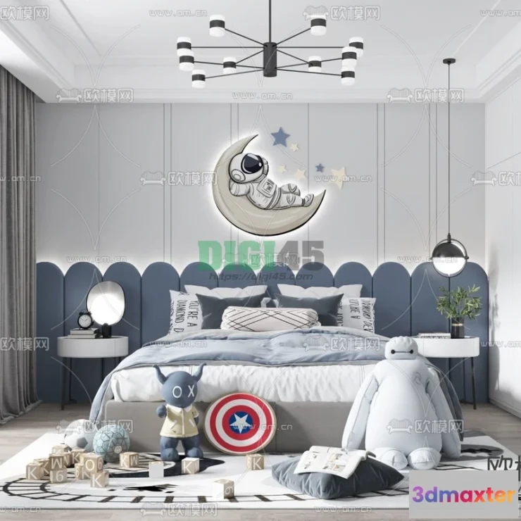 1111832 - Children Room 3D Scenes - 1191